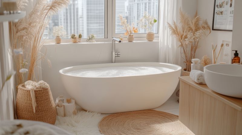 Garden-Style Bathtub